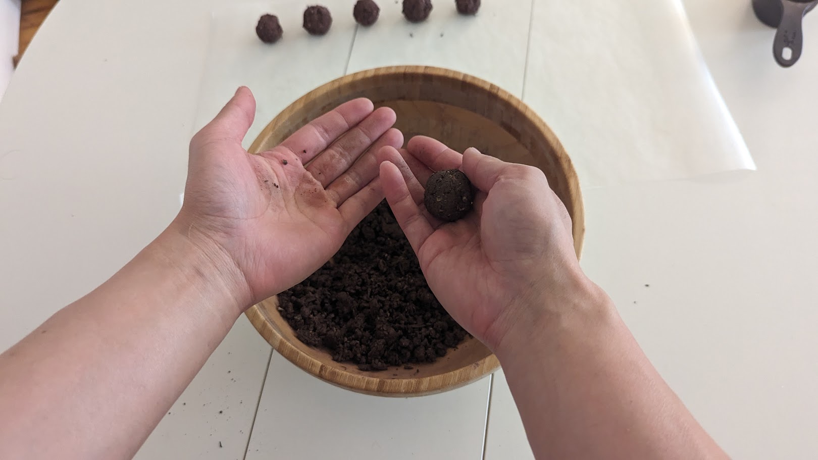 Making seed bombs
